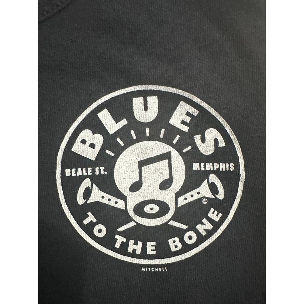 Vintage Blues to the Bone Beale St Memphis,Tn Tank Top Size Small - Picture 3 of 5